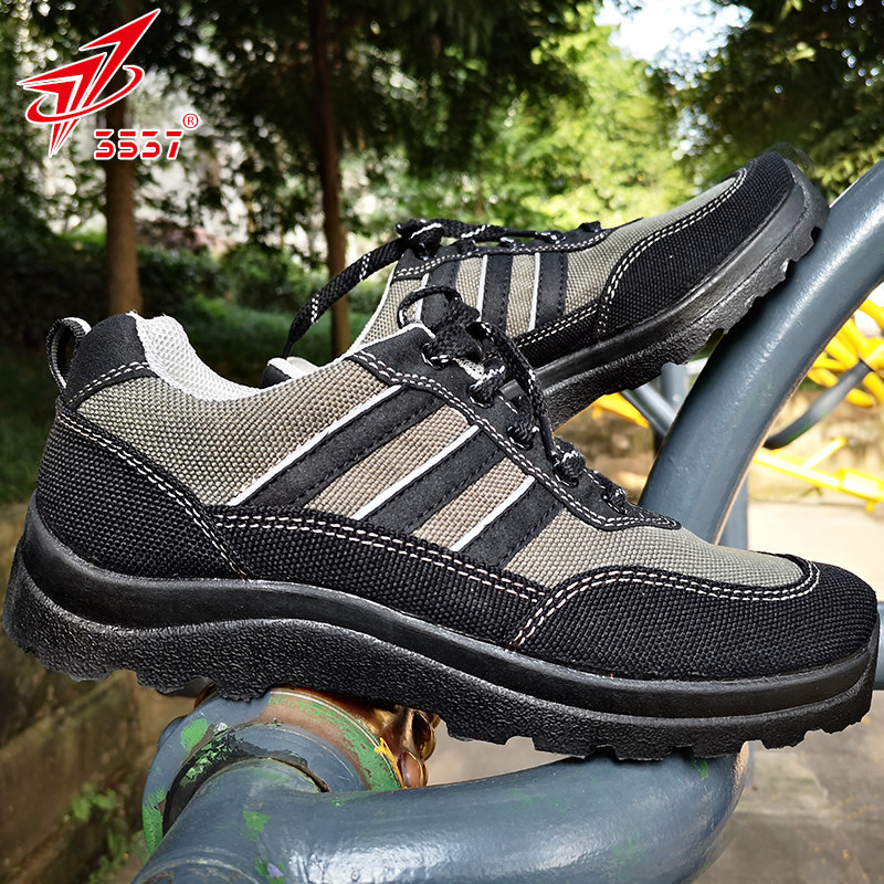 3537 Emancipation Shoes Man's work Black Site Wearable labor breathable rubber shoes Three-five-37 Outdoor Lawless Shoes