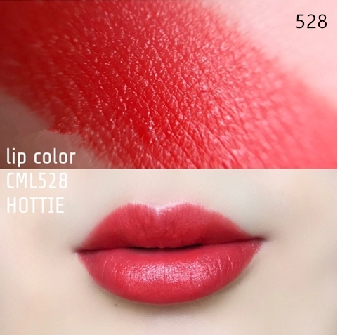 A Son La Colors547 Matt Lip Color Son dưỡng ẩm Son môi Maple Leaf Red - Son môi