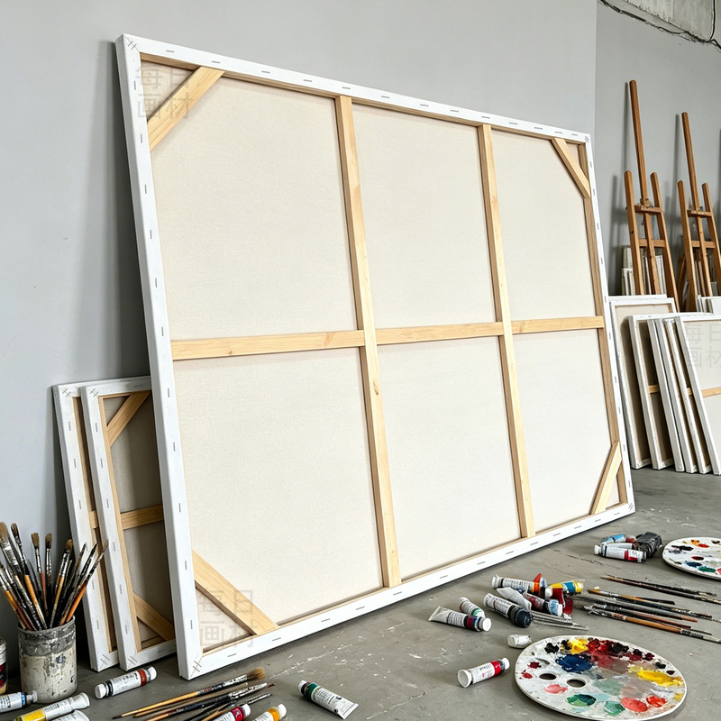 Extra-Large Oil Painting Frame, Linen Canvas Frame, 4cm Thick Rain-Dew Linen, Special Oil Painting Frame for Acrylic Paint Extra-Large Oil Painting Frame, Linen Canvas Frame, 4cm Thick Rain-Dew Linen, Special Oil Painting Frame for Acrylic Paint