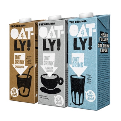 Oatly咖啡大师牛奶燕麦奶1L*2