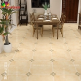 Антикварная спальня Западный ресторан 300 напольный кирпичный кухня земля Чжонхайская плитка 600 Голубое зеленый уголок Цветочная плитка