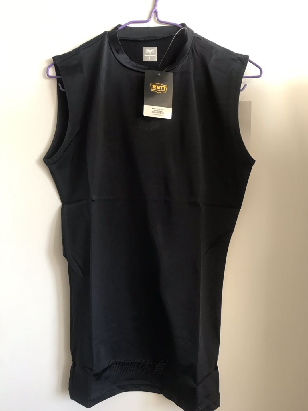 Clear cabin special price (round melt sports) ZETT Adult models baseball inner lining sleeveless light speed dry