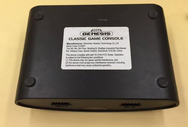 Sega SEGA Mega Drive MD Phiên bản kỷ niệm 25 năm Mini Mini Host 80 Trò chơi tích hợp - Kiểm soát trò chơi tay cầm ps2