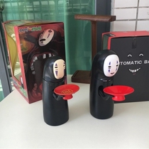 Chihiro Chihiro Faceless man piggy bank creative electric eat coins will burp Japanese toy original gift