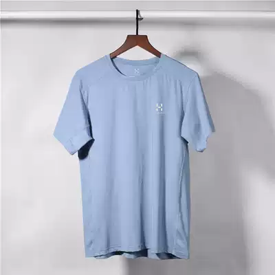 Thin mesh breathable quick-drying T-shirt men's running sport short sleeve solid color round neck loose outdoor sweating fitness clothes