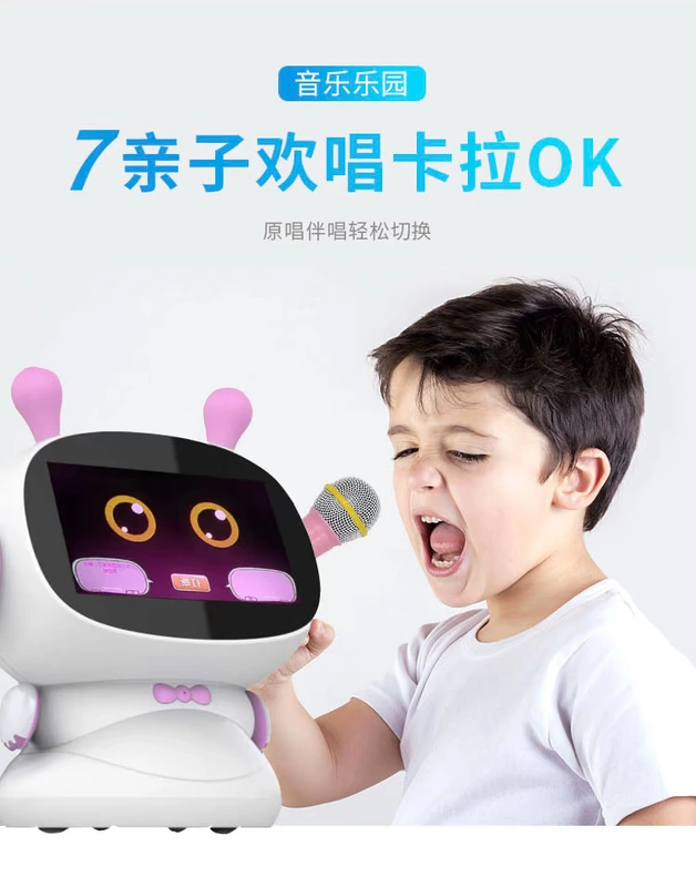 Xiaozhi trẻ em thông minh giáo dục sớm robot đồ chơi trẻ em wifi giọng nói đồng hành đối thoại máy chính hãng đồ chơi robot