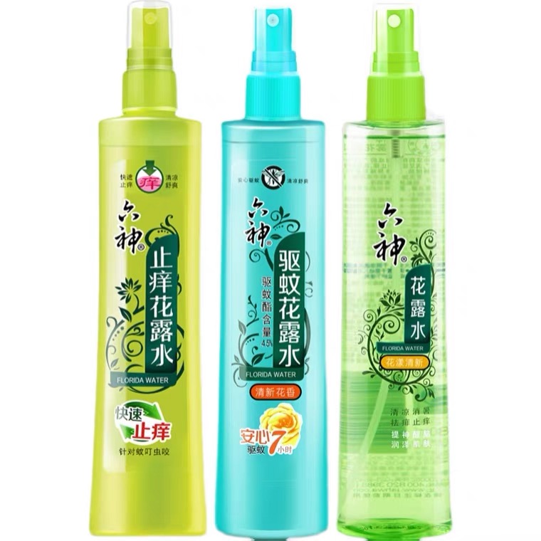 六神  驱蚊花露水 180ml*3瓶 图5
