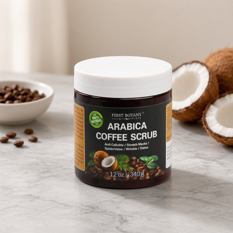 Authentic American First Botany Coffee Body Scrub Exfoliating and Dead Skin Remover Full Body Coconut Sea Salt Authentic American First Botany Coffee Body Scrub Exfoliating and Dead Skin Remover Full Body Coconut Sea Salt