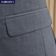 Suit suit men's jacket business professional dress gray spring casual small suit men's slim one-piece top