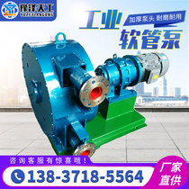 Industrial hose pump Viscous chemical liquid sewage sludge Pulp transport Corrosion-resistant large flow extrusion peristaltic pump