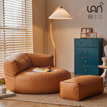 Lazy Living Single Sofa Home small family Type Bedroom Couch Couch Tatami Room Bean Bag Balcony Sofa Chair