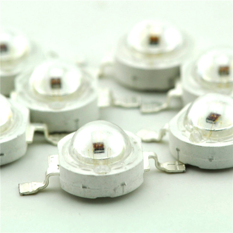 High power LED light pearl 1W red light red astigmatism lighting LED 45-50LM