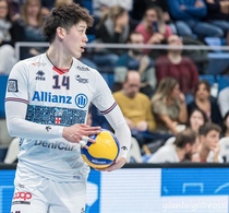 Nouveau volley-ball Italien Ligue italienne de volley-ball Milan Ishikawa avec la même vitesse de manches courtes sèche respirable