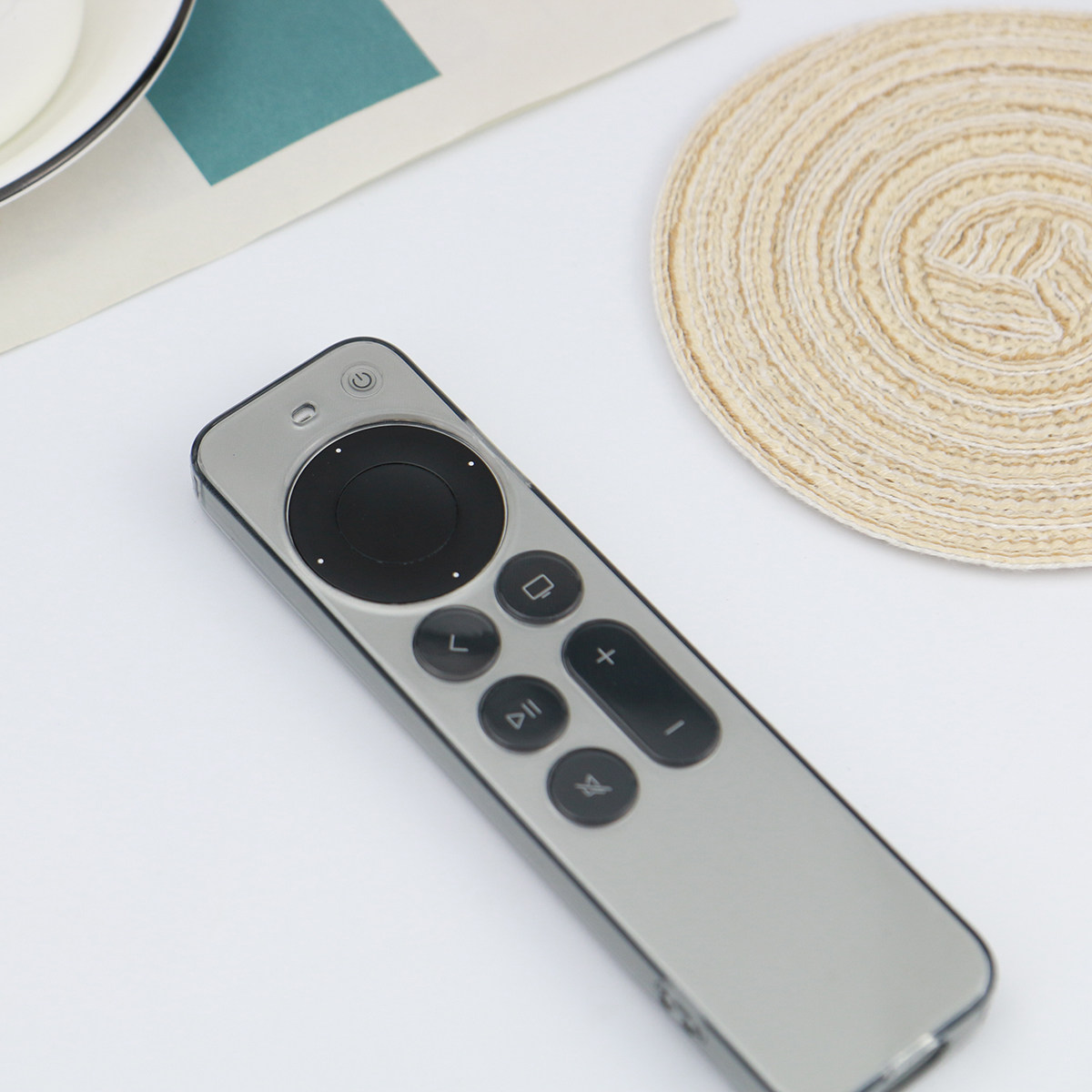 Apply appletv protective sleeve Apple remote control protective sheath 2023 models TV6 dust cover tv7 Soft remote control sleeve-Taobao