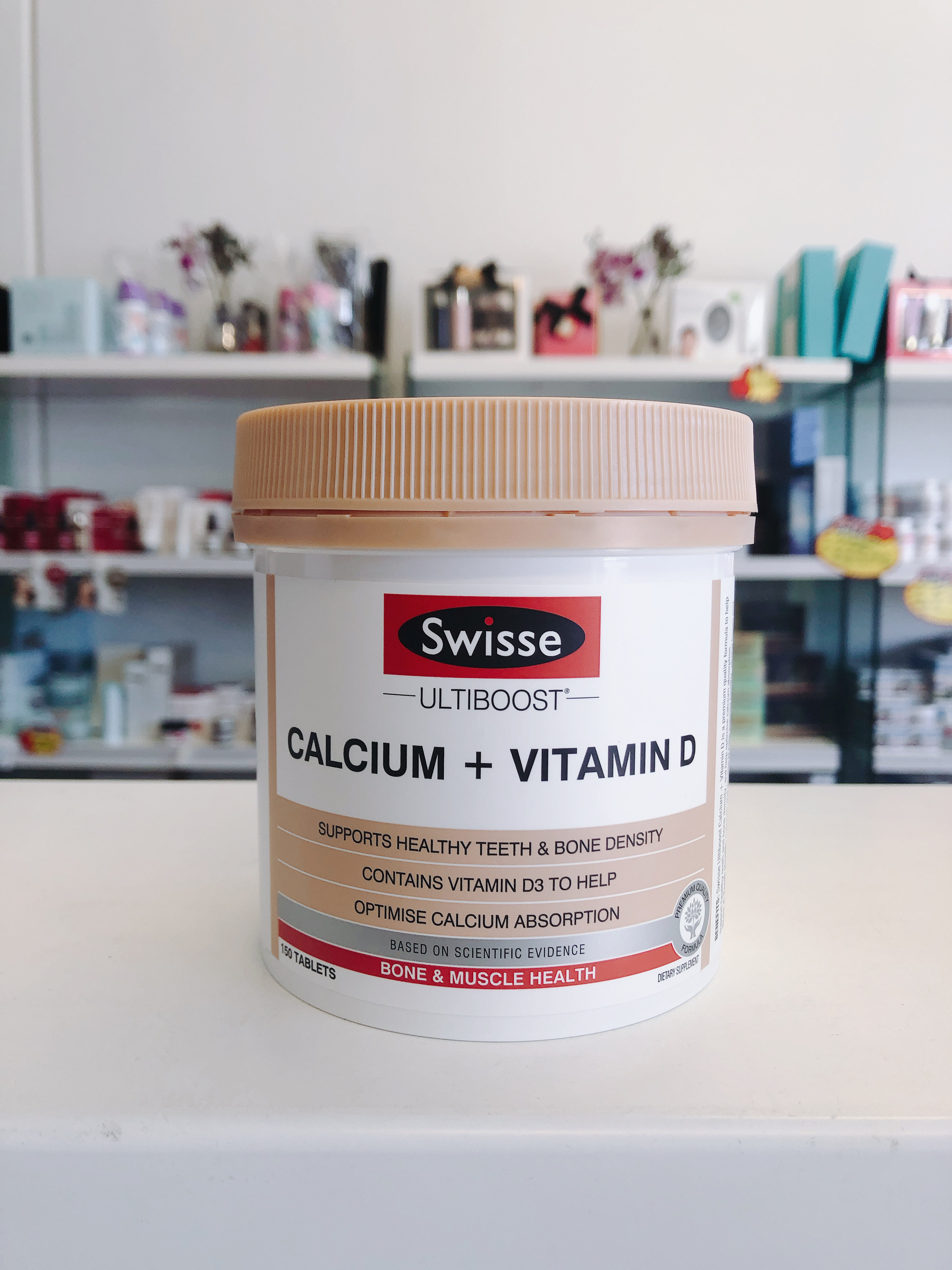 Australian swisse Svisse Pic Calcium Flakes Pussy Calcium Citric Acid calcium VD Adult Pregnant with 150 Calcium Supplements