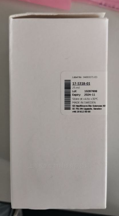 Cytiva思拓凡17-5318-01镍层析填料Ni Sepharose 6 Fast Flow
