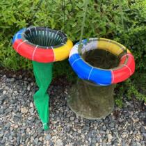 Fish protection foam can float fish basket to catch the sea diving net bag portable fishing outfit fish outfit crab outfit snail octopus protection