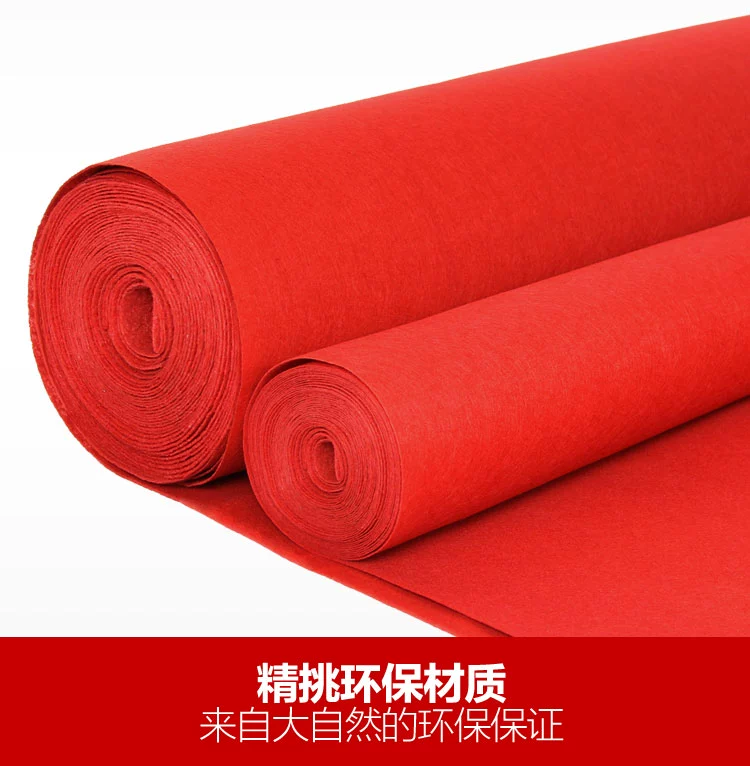 Thảm đỏ một lần khai mạc sân khấu triển lãm cưới kỷ niệm thảm đỏ xám dày lên đầy đủ cửa hàng trượt