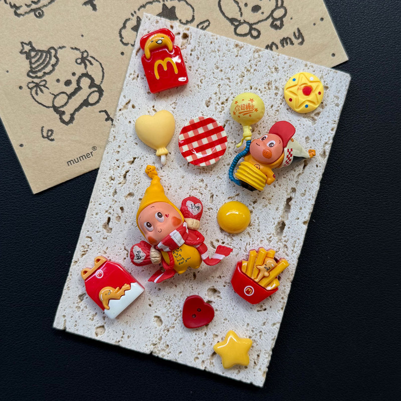 Crocs Shoe Accessories Star Boxer Little Balloon Cartoon Cute Shoe Charms Suitable for Crocs Shoe Decoration Accessories