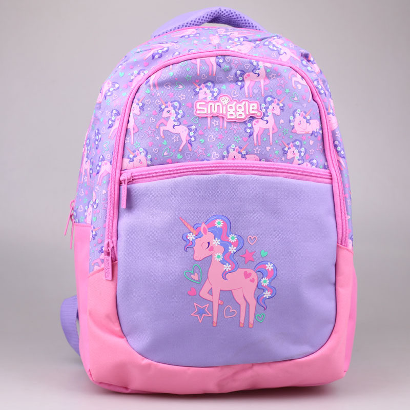 Australian smigle curly hair children's school bag primary school backpack New Zealand edition minimalist version ultra light offload