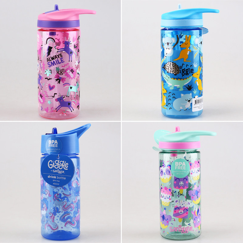Spot Direct Mail Australia smiggle Stationery Students Folding Straw Cup Children's Cup Learning Kettle