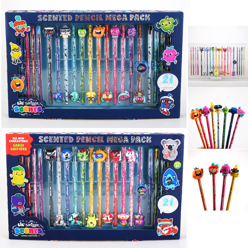 Spot Australian smiggle scent pencil package in middle school students scent shape pencil is super large