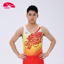 VCIA2023 Liweika mens professional competitive gymnastics vest competition fitness sports tight-fitting clothing