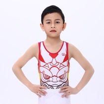 Liweika 2022 VCIA Childrens Happy Gymnastics Dance Wear Practice Wear Fitness Wear Male Toddler Gymnastics Vest