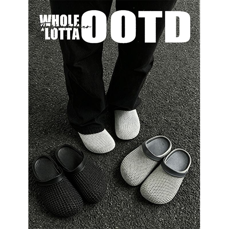Newrockstarchoppa 3D Printed Summer Soft-Soled Closed-Toe Slippers for Men, Non-Slip Outdoor Sports Clogs Newrockstarchoppa 3D Printed Summer Soft-Soled Closed-Toe Slippers for Men, Non-Slip Outdoor Sports Clogs
