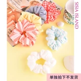 Купальник, цветная ретро пляжная ткань, брендовый аксессуар для волос, простой и элегантный дизайн