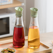 Creative vinaigrette bottle household kitchen supplies leak-proof glass jar honey sesame oil sauce seasoning bottle small oil pot