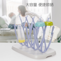  Heguo baby baby bottle drying drain rack Simple portable storage rack Drying drying bottle rack