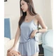 Bộ đồ ngủ nữ gợi cảm mùa hè người sao mã lớn nửa đêm quyến rũ béo mm có thể mặc rộng 200 cân nóng bỏng