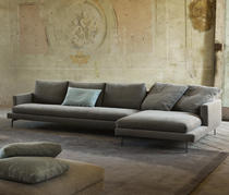 Nordic fabric sofa design simple modern removable and washable three-person living room full-fitting Imperial Concubine turn foot sofa combination