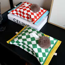 Advanced Chess Plate Paper Towels Pumpered Cloth Tissue Box Decoration Office Living Room Household Car Towels Cover