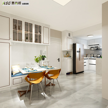 Huishang Hong Kong House Set For Dining Side Cabinet Solid Wood Home Private Custom Open Overall Cabinet Kitchen Custom Design