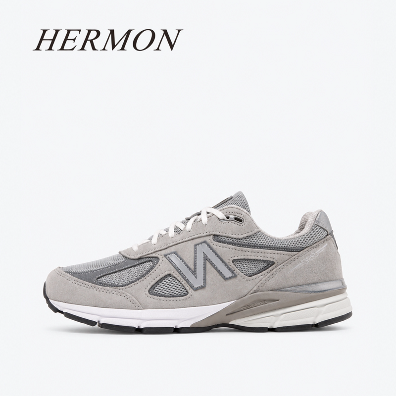 New Balance 990V4 U990Gr4 American-Made Unisex Retro Casual Running Shoes Original Gray