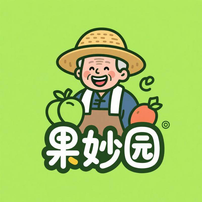 果妙园果园的LOGO
