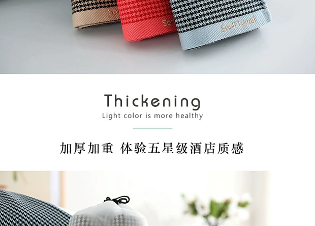 Một chiếc khăn gối cotton cao cấp dành cho người lớn làm dày để tăng độ mềm mại và thoải mái cho chiếc khăn gối khăn gối