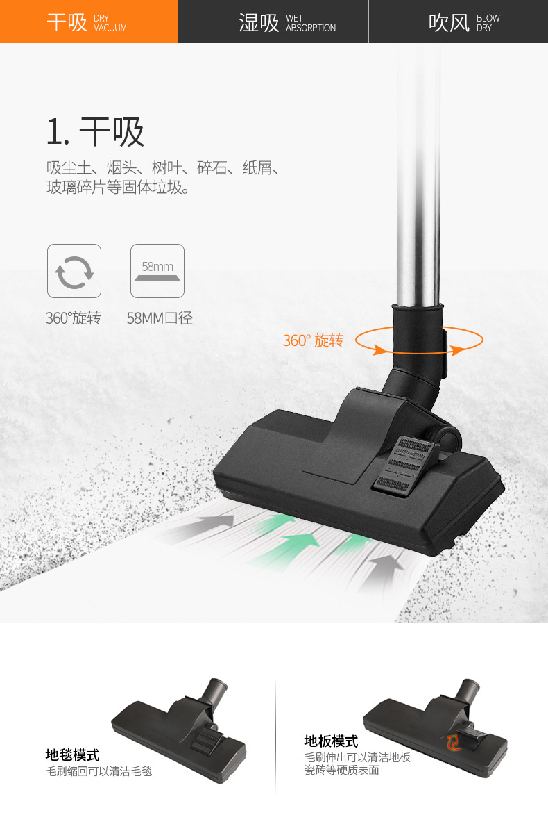 robot t8 aivi Máy hút bụi khô và ướt văn phòng - Máy hút bụi máy hút bụi mịn