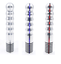 International Mirror Polished Space Aluminum Electric Shock Female men and women with G-point anal plug for anal plug adult supplies