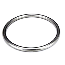 Prison bird stainless steel suspension ring accessories binding ring fixing equipment binding tie rope binding fixed GAY