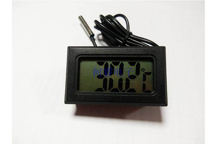 Embedded electronic digital digital digital display thermometer home thermometer to measure real temperature precision temperature detection meter