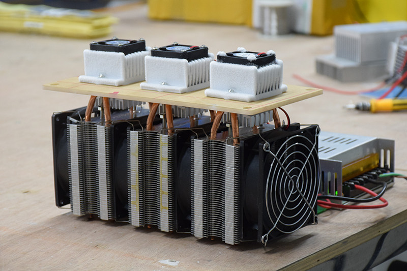 Semiconductor refrigerator suite diy refrigerator refrigerator small air conditioner water cooling 12V mini refrigerator system suite