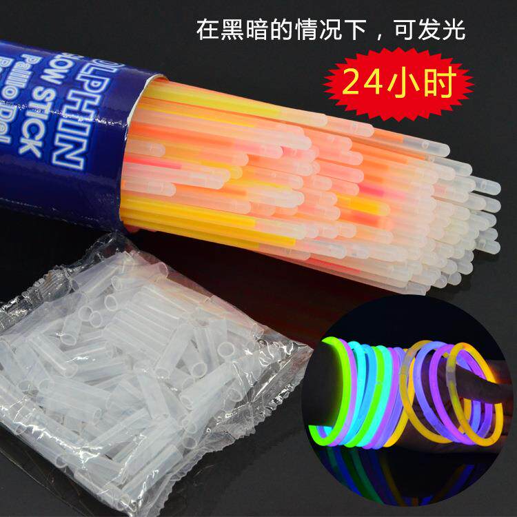 Firefly Multicolored Optional Manufacturer Wholesale Nightclub Luminous Hand Ring Prom Concert Luminous Stick Fluorescent Bracelet