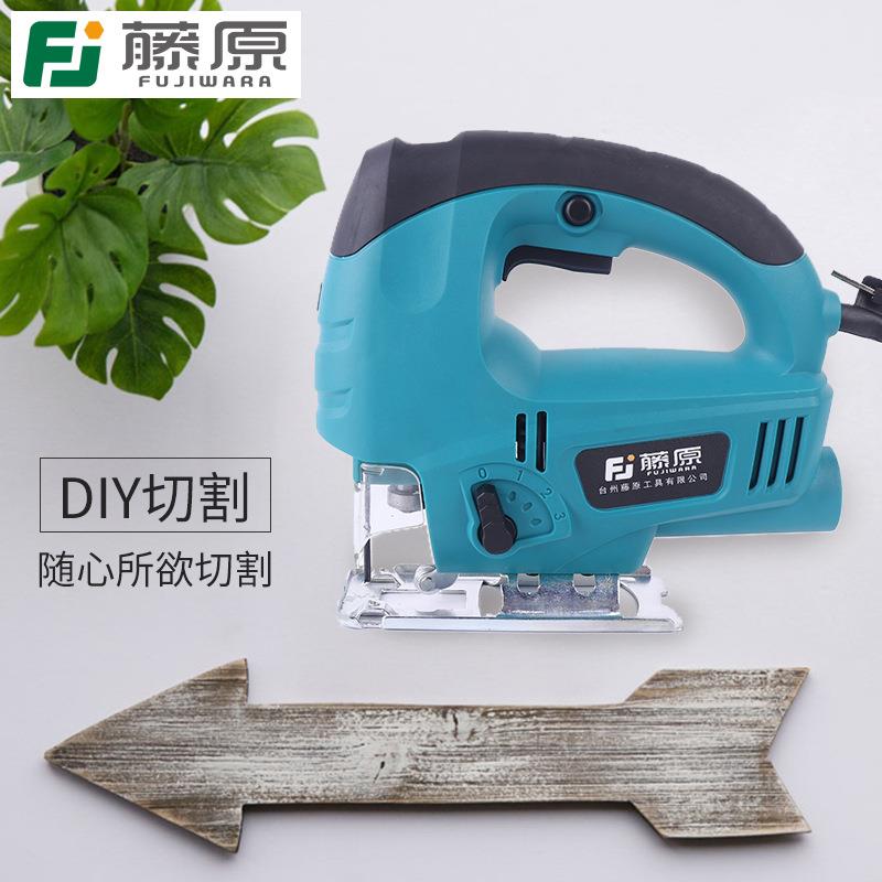 Multifunctional laser curve saw home small curve saw woodworking electric saw manual saw power tool