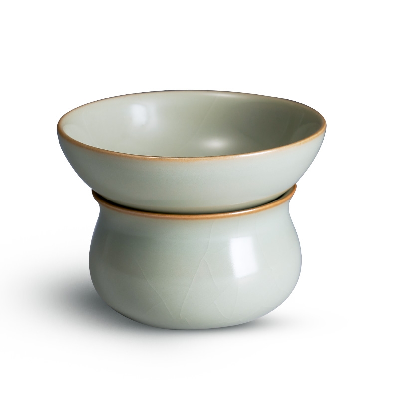 Qiao mu ceramic filter your up) tea manual mesh filter cloth household jingdezhen kung fu tea tea accessories