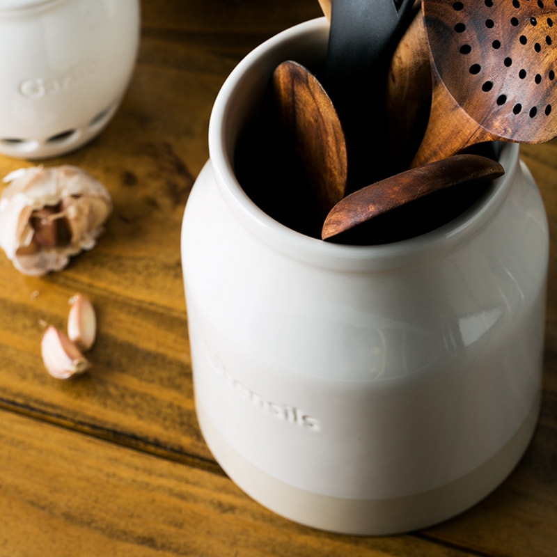 Qiao mu DY European - style ceramics receive a jar of chopsticks spoon the receive tube creative chopsticks tableware receive a kitchen store content box