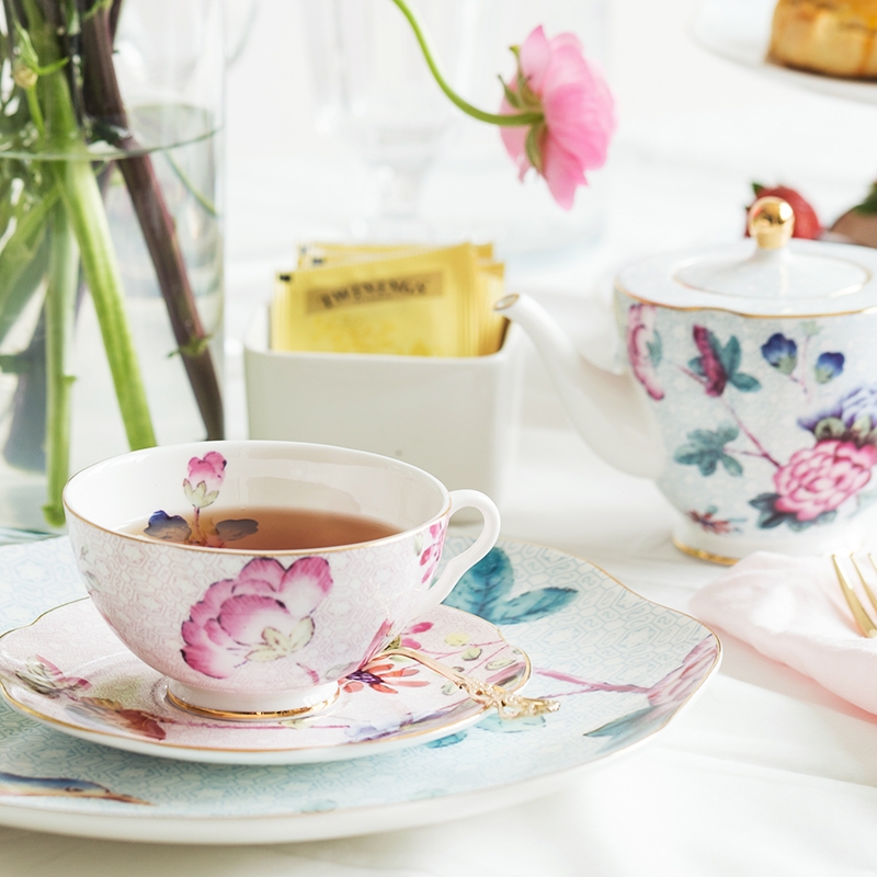 Qiao longed for some English afternoon tea coffee cups and saucers ipads China tea cup Europe type restoring ancient ways of pottery and porcelain tea set