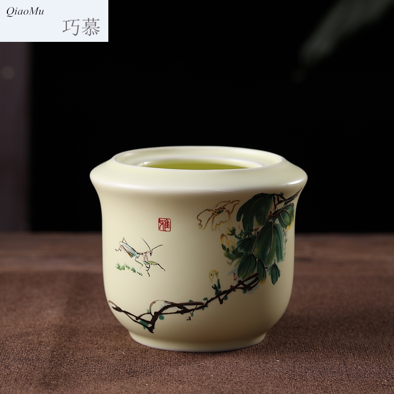 Qiao mu ceramic temperature wine pot rice wine liquor Japanese household retro hot hip two three temperature wine warm wine